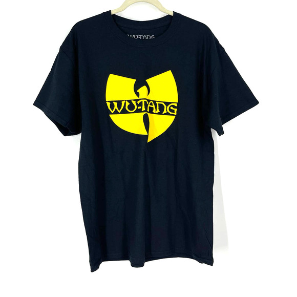 Wu-Tang Clan Official Band Tee Black Yellow 100% Cotton T-Shirt Medium - Picture 4 of 5